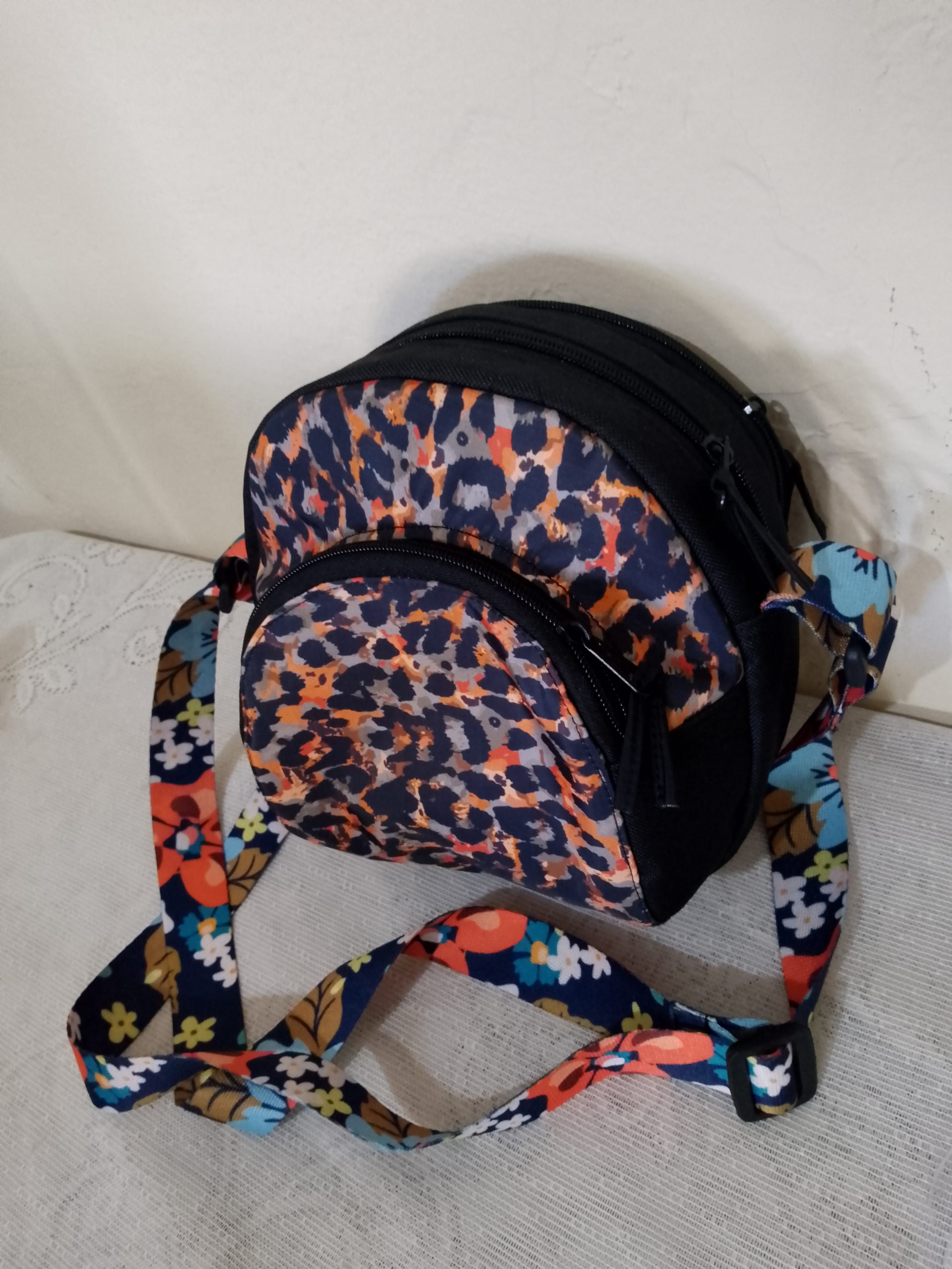 bandolera circular print nar