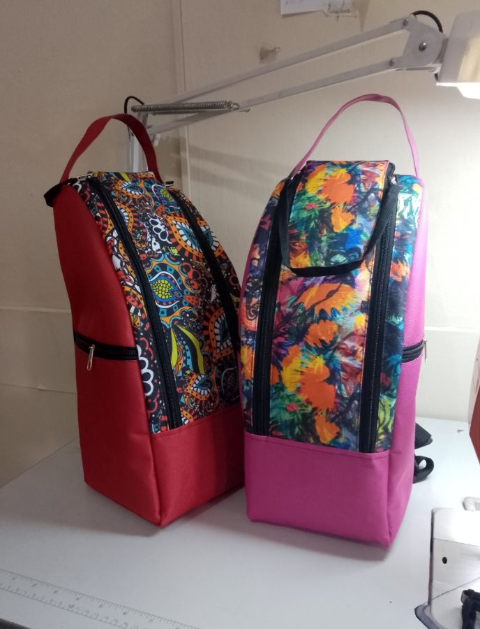 matero cord rojo rosa estampa fl