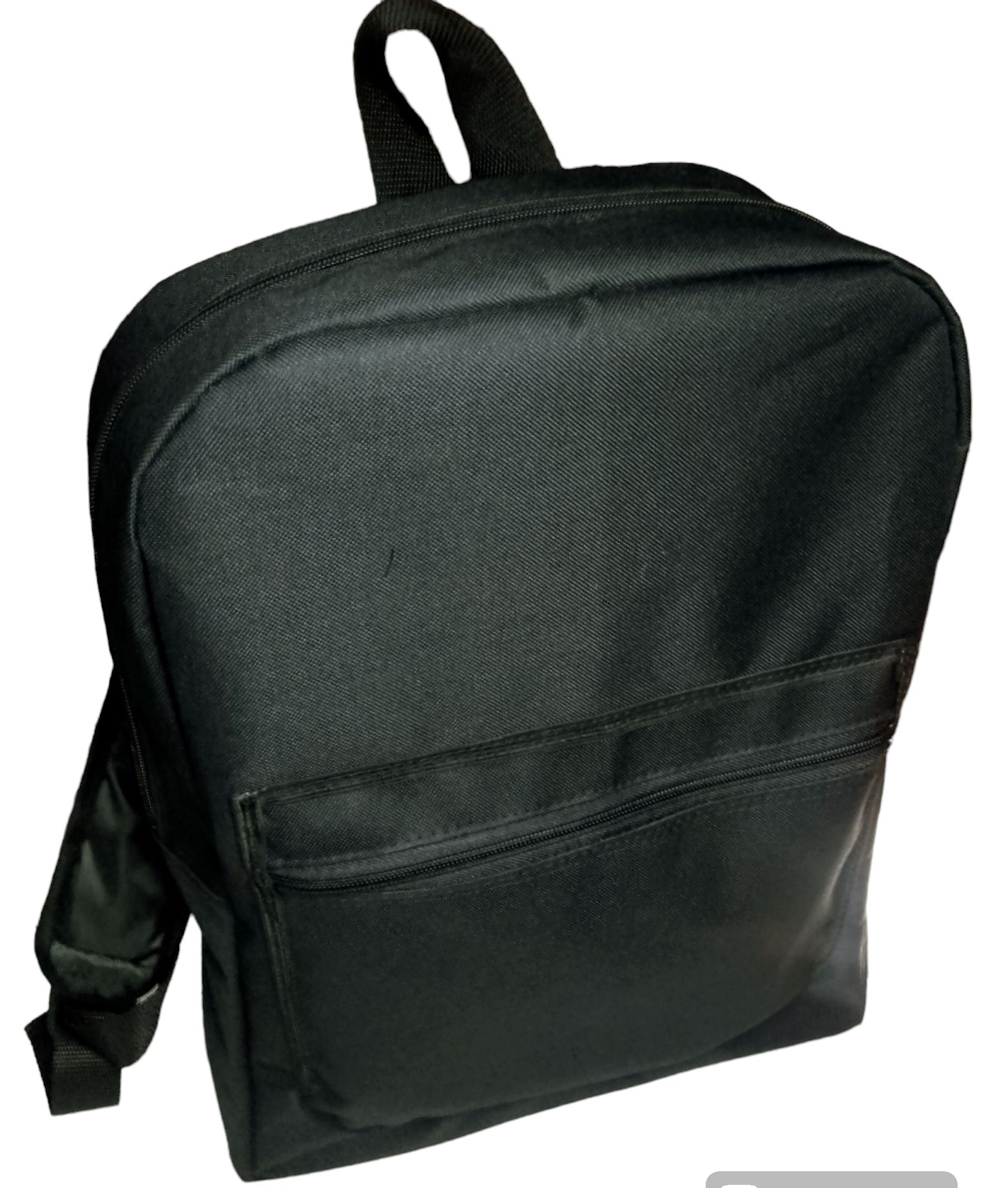 mochila esc negra lisa